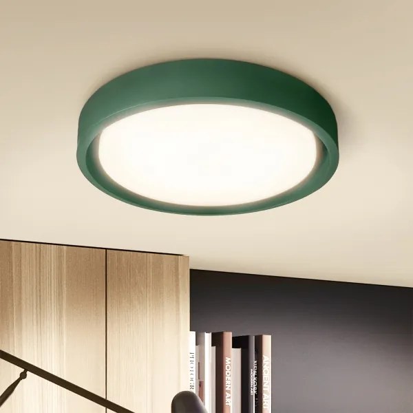 Brilagi - Plafoniera LED dimmerabile MATTEO LED/48W/230V 3000-6500K Ø 41 cm verde + telecomando