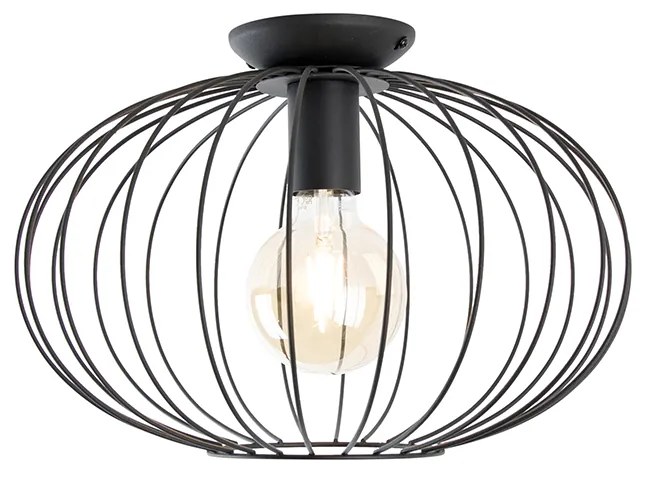 Plafoniera intelligente nera con Wi-Fi G95 - Margarita