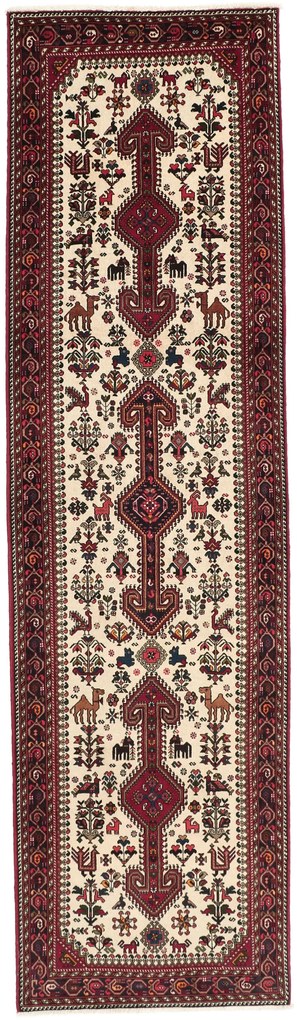 Nasrabad Tappeto persiano 300x80 (Iran) Annodato A Mano