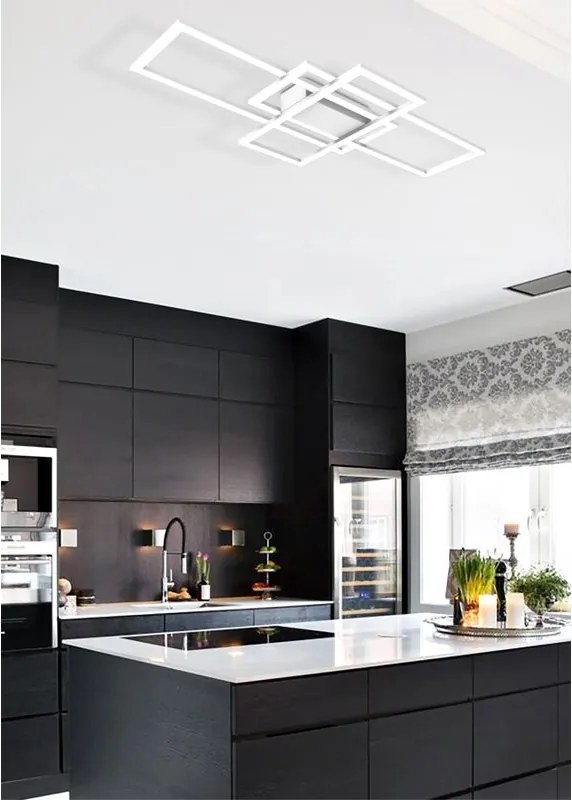Plafoniera LED Sary bianco IP20 bianco naturale NOVECENTO
