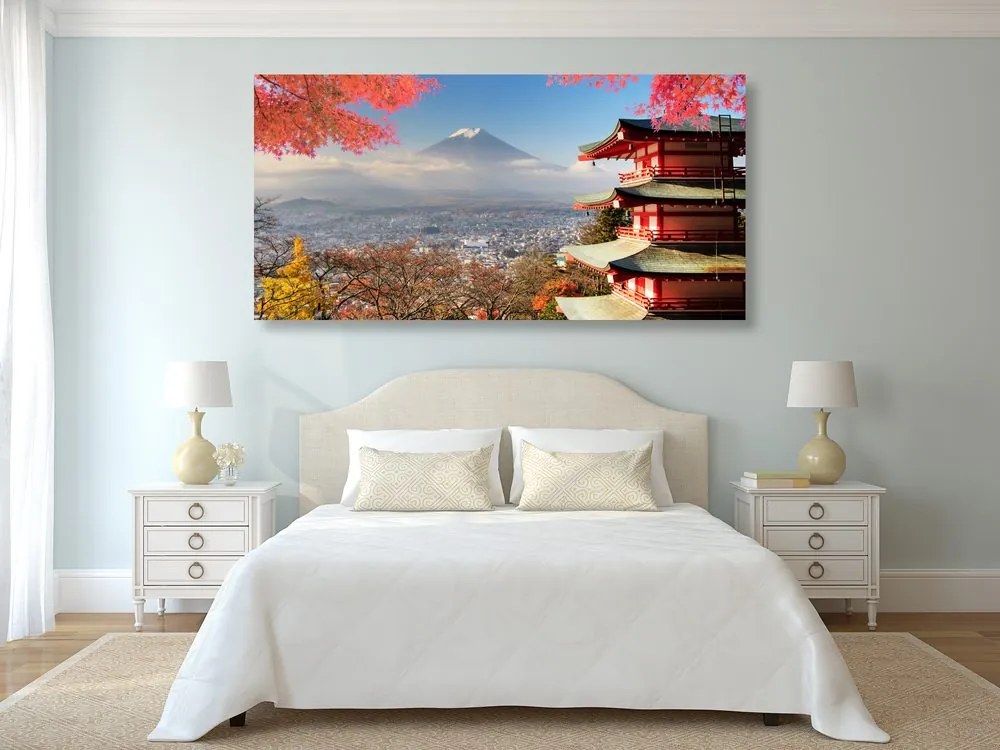 Quadro su tela – Autunno in Giappone