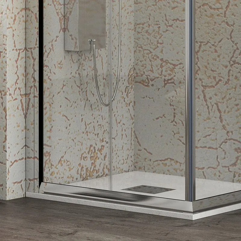 Box doccia angolo 80x80 scorrevole altezza 190 Kamalu-1000 - KAMALU