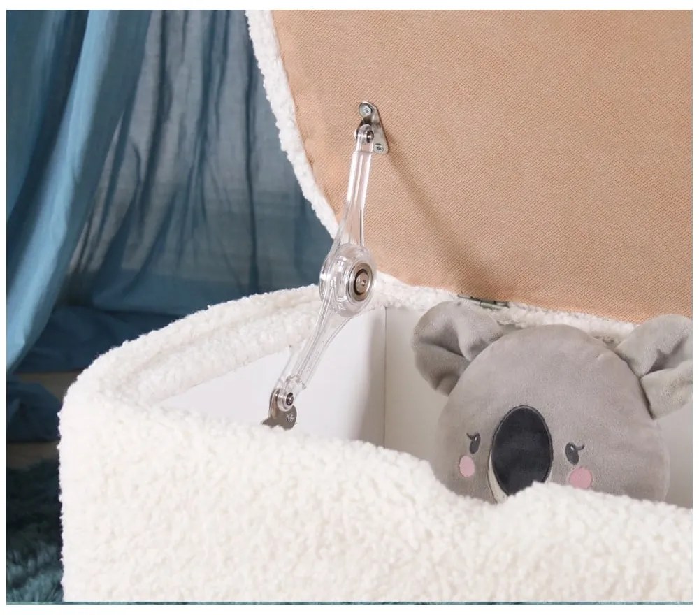 Pouf bianco per bambini Moouv - Artie