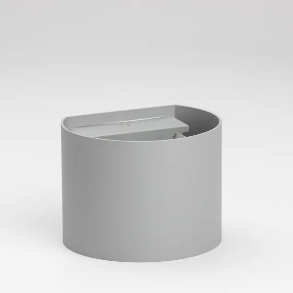 Brilagi - Applique a LED da esterno RONDO LED/6W/230V grigio IP54