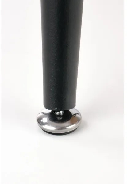 SET 2x Tavolino NICEA diametro 40/60 cm oro quercia/nero