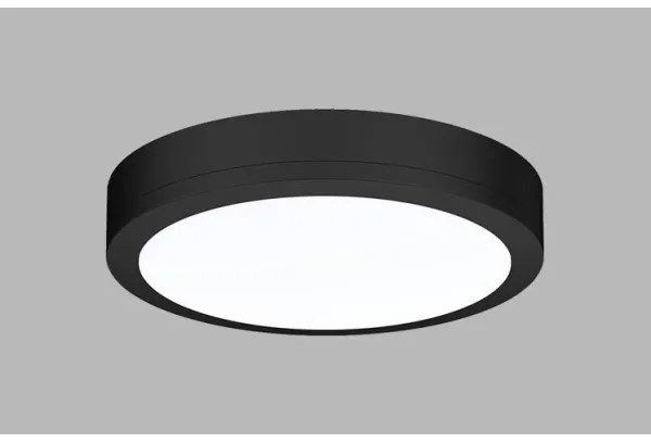 LED2 - Plafoniera LED da esterno con sensore KERY LED/18W/230V IP65 nero