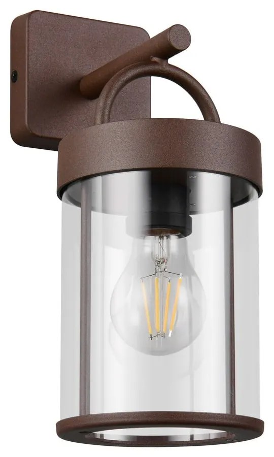 Illuminazione esterna da parete (altezza totale 29 cm) Almeria – Trio