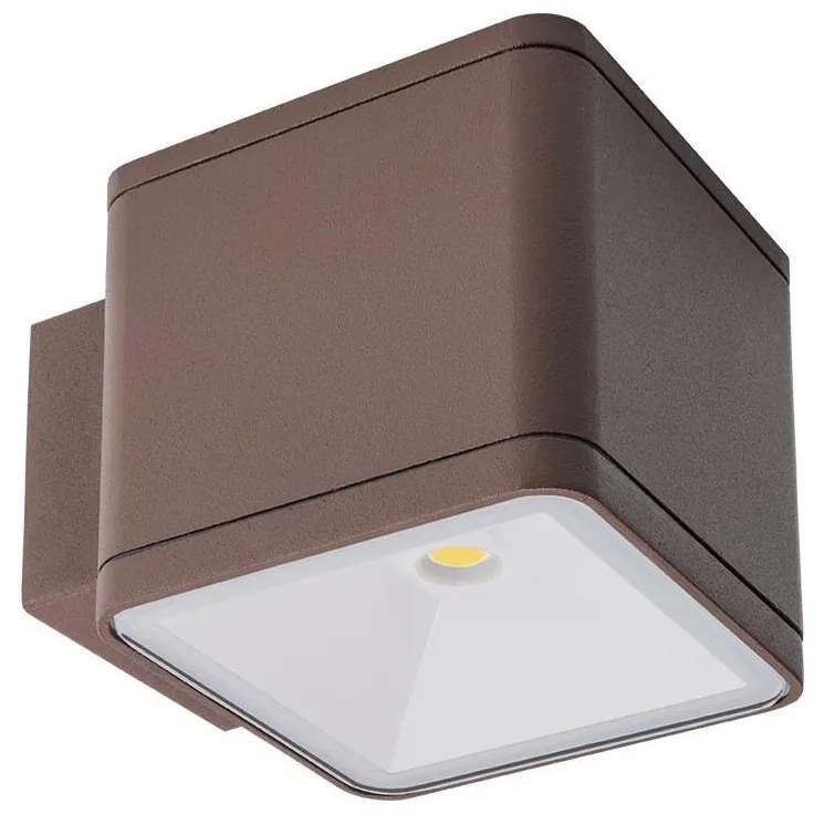 Redo 9080 - Applique da esterno BETA LED/6W/230V 3000K IP54 marrone