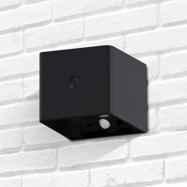 Applique a LED con sensore MIRI LED/2,5W/3,7V 3000-6400K 4000 mAh nero