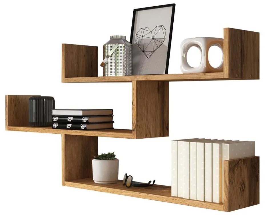 Mensola TRIO 55x119 cm marrone