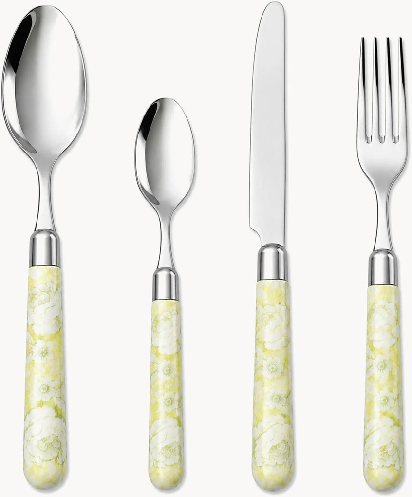 Set di 4 posate Naif Camelia