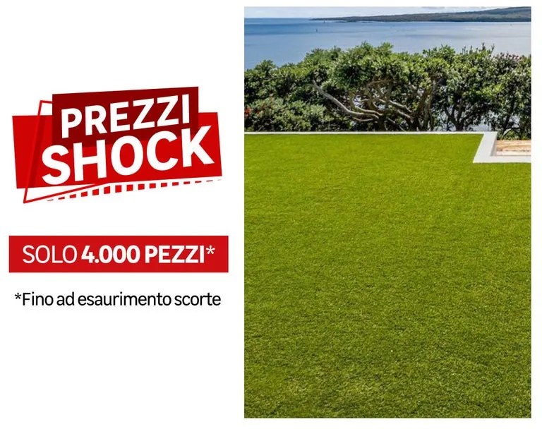 Erba artificiale 35 mm 4F GROUP Ocean al rotolo 5 x 2 m, 10 m²