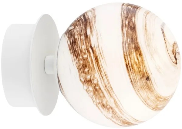 Argon 8454 - Applique FABIO 1xE14/7W/230V alabastro bianco