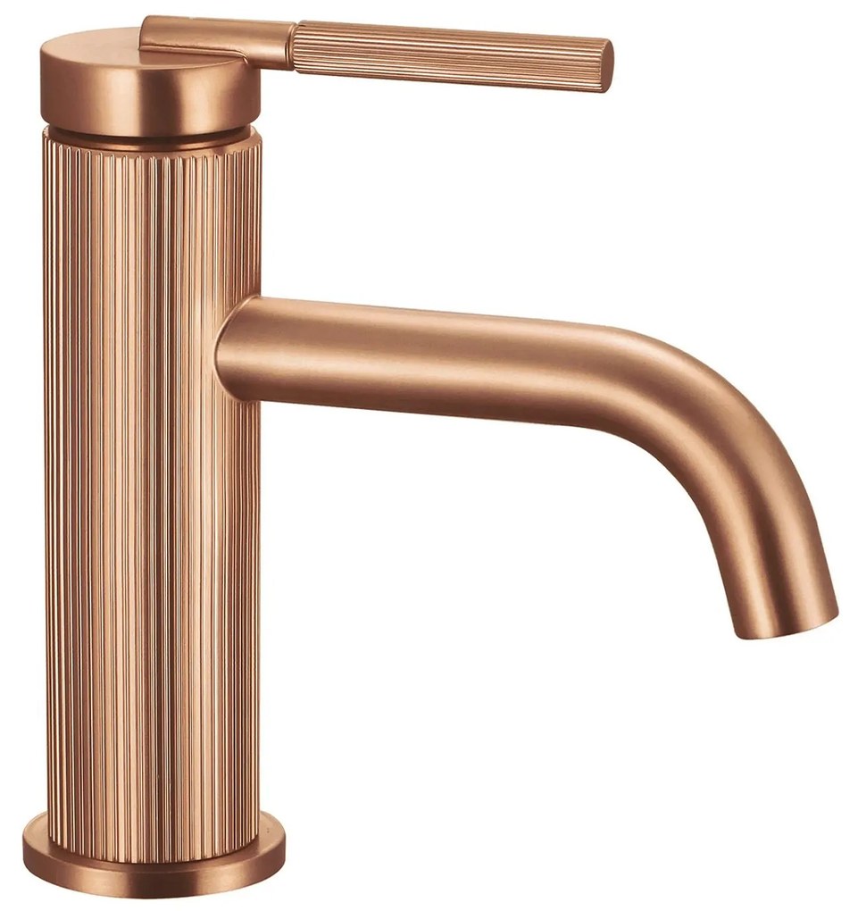 Rubinetto da lavabo Rea Argon Brush Copper Low