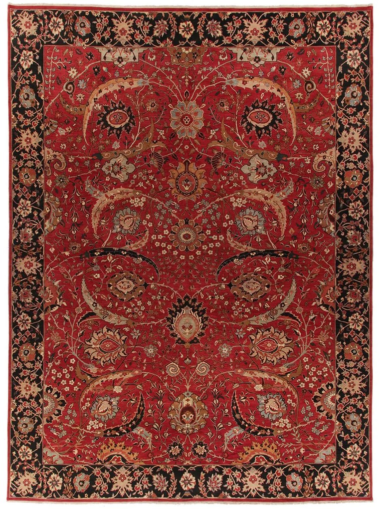 Tabriz Tappeto 200x280 (Indian) Annodato A Mano