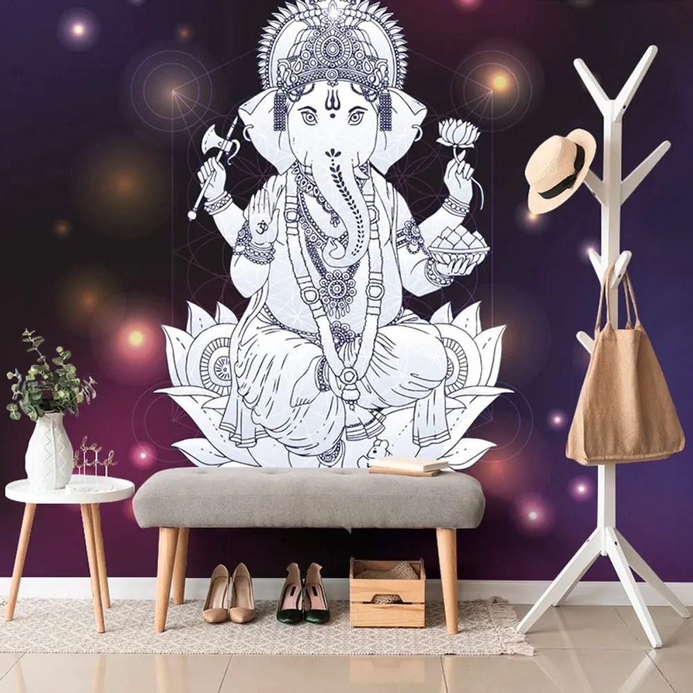 Carta da parati – Buddha Ganesh buddista