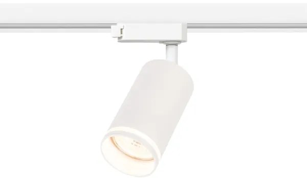 Faretto per sistema binario monofase PIPE 1xGU10/10W/230V bianco