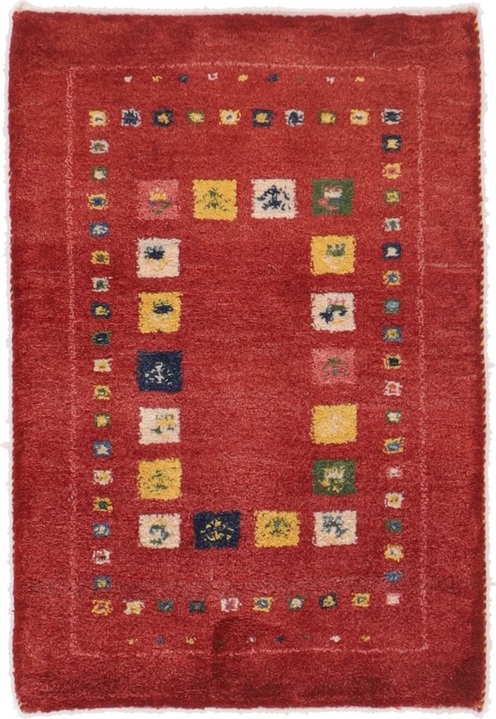 Gabbeh Tappeto persiano 90 x 60 (Iran) Annodato A Mano
