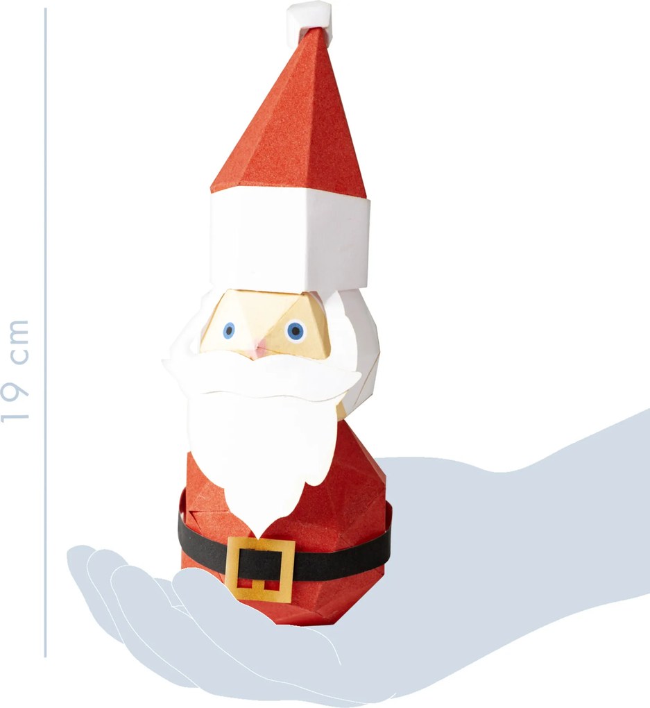 Set creativo 3D - Figure in carta - Natale