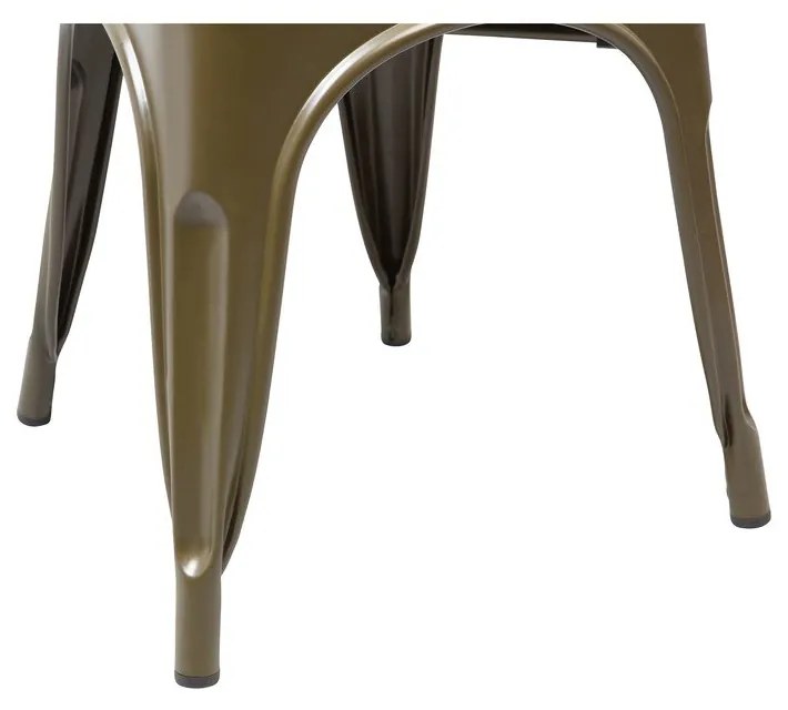 Sedie da pranzo in metallo verde in set di 2 Afternoon - vtwonen