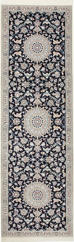 Nain Tappeto persiano 90 x 290 (Iran) Annodato A Mano