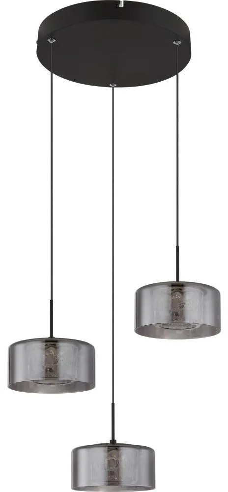 Globo 15634-3 - Lampadario LED a sospensione con filo FOGSY 3xLED/8W/230V