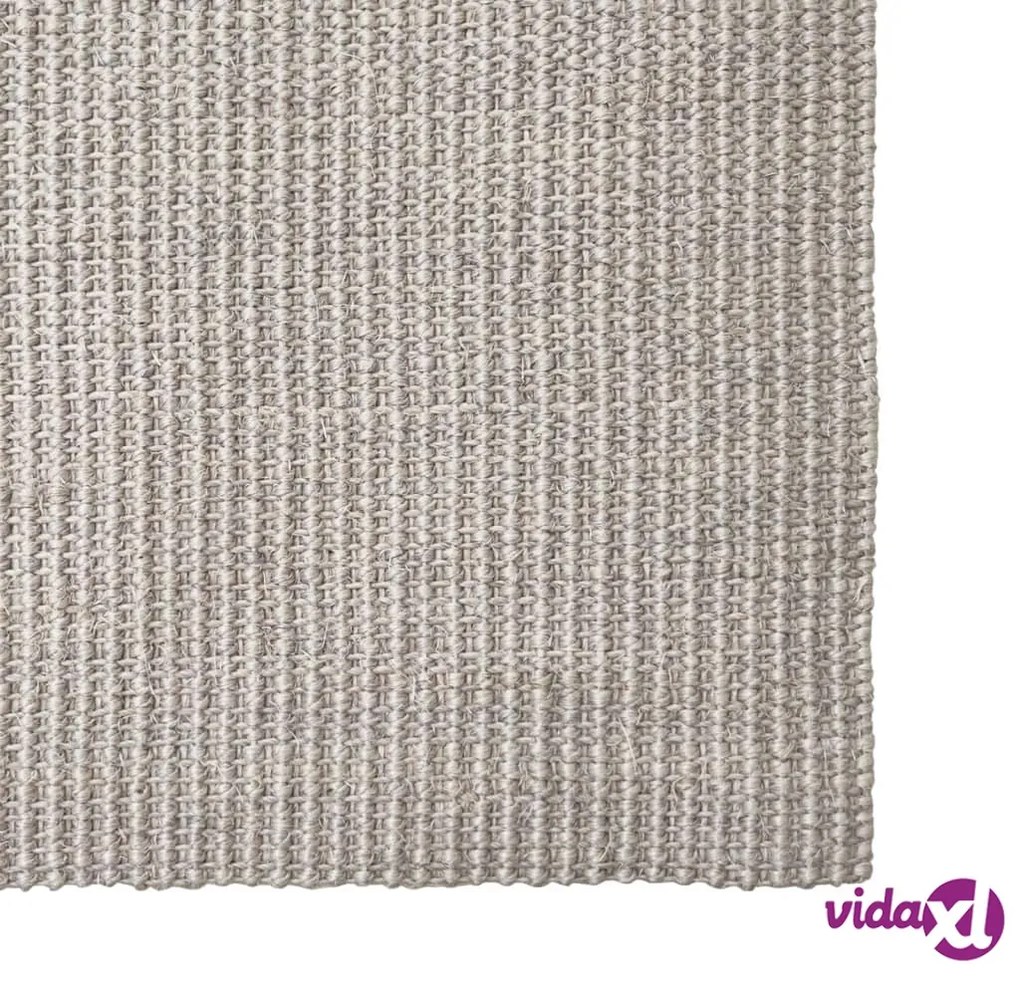 vidaXL Tappeto in Sisal Naturale 66x100 cm Sabbia