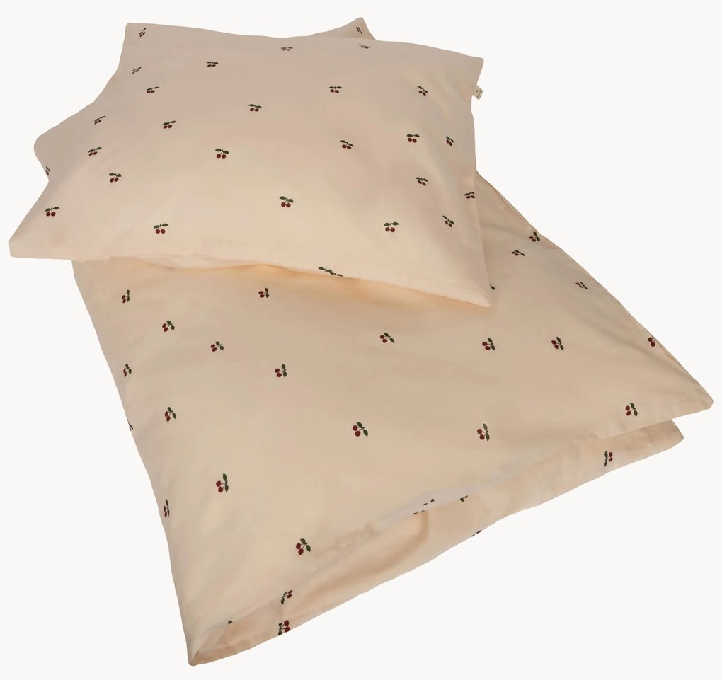 Biancheria da letto per bambini in cotone organico Cherry, varie misure