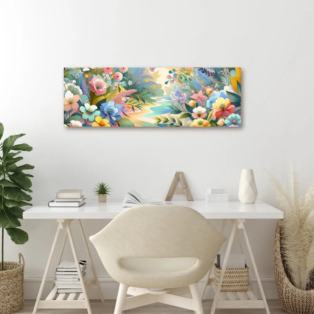 Quadro su tela – Fiori dai mille colori