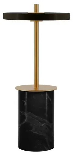 Asteria Move Portable Lampada da Tavolo Mini Black Marble - UMAGE