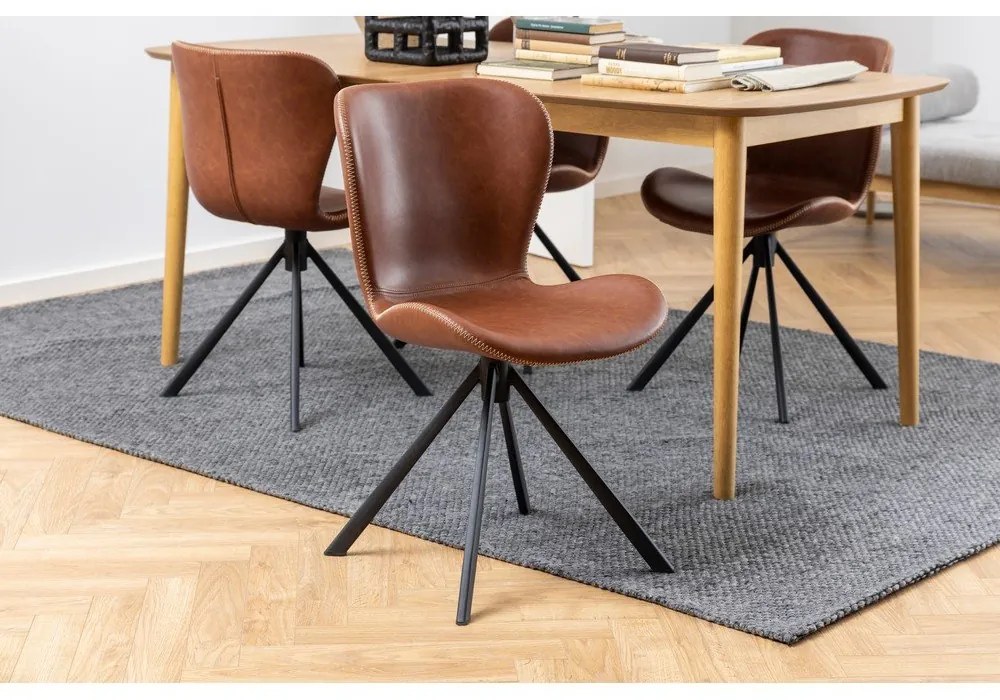 Sedia da pranzo marrone cognac Batilda - Actona