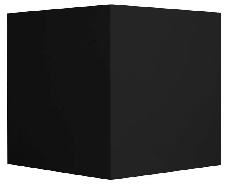Applique LED Cubo 10W IP65 Nero - 2CCT Colore Bianco Variabile CCT