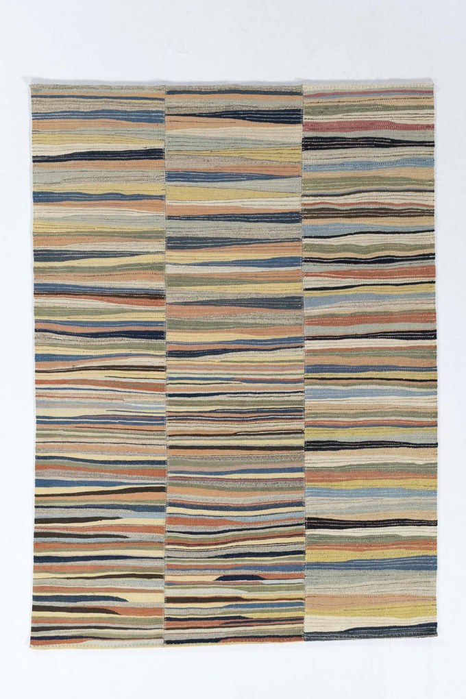 Kilim Tappeto 280x210 (Iran) Tessuto A Mano