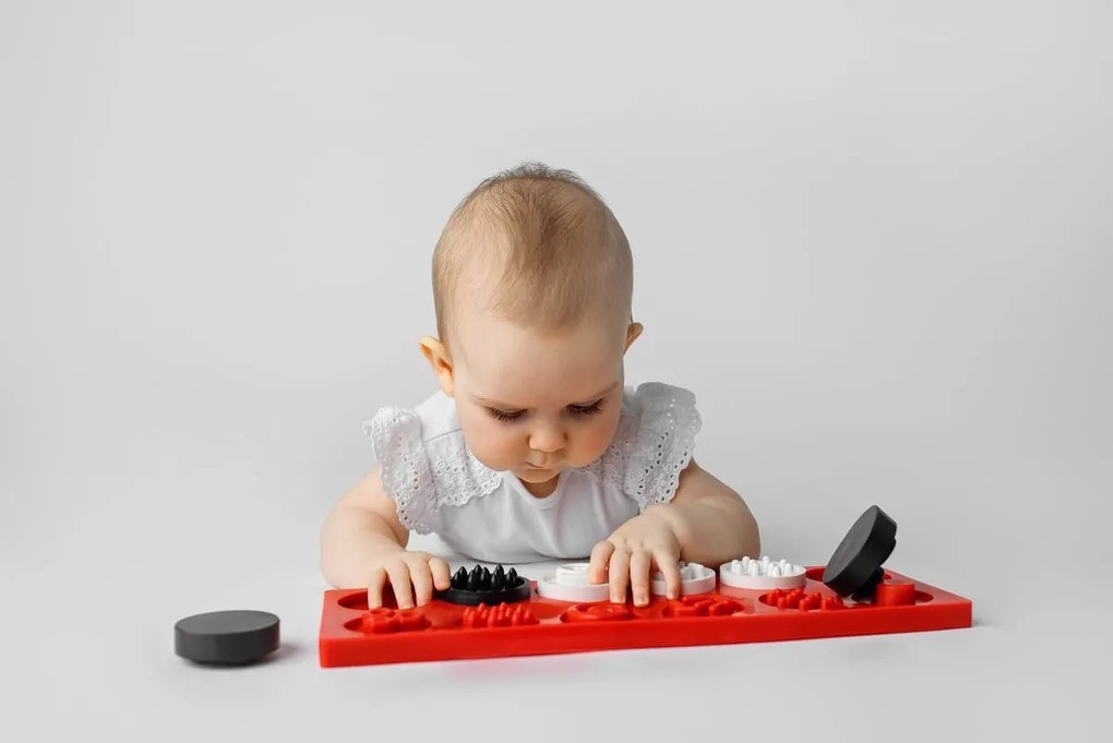 Mom’s Care - puzzle sensoriali XL - Dischetti a contrasto