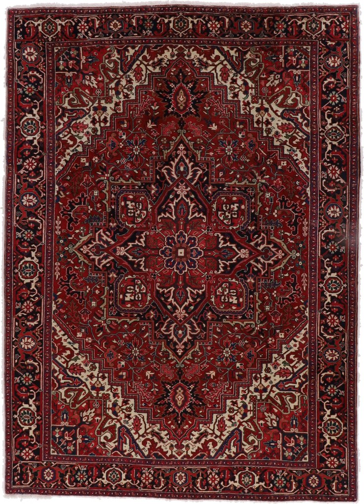 Heriz Tappeto persiano 240 x 330 (Iran) Annodato A Mano