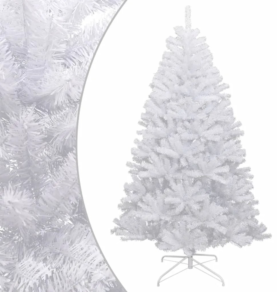 Albero Natale Artificiale Incernierato Con Neve Fioccata 180 Cm /
