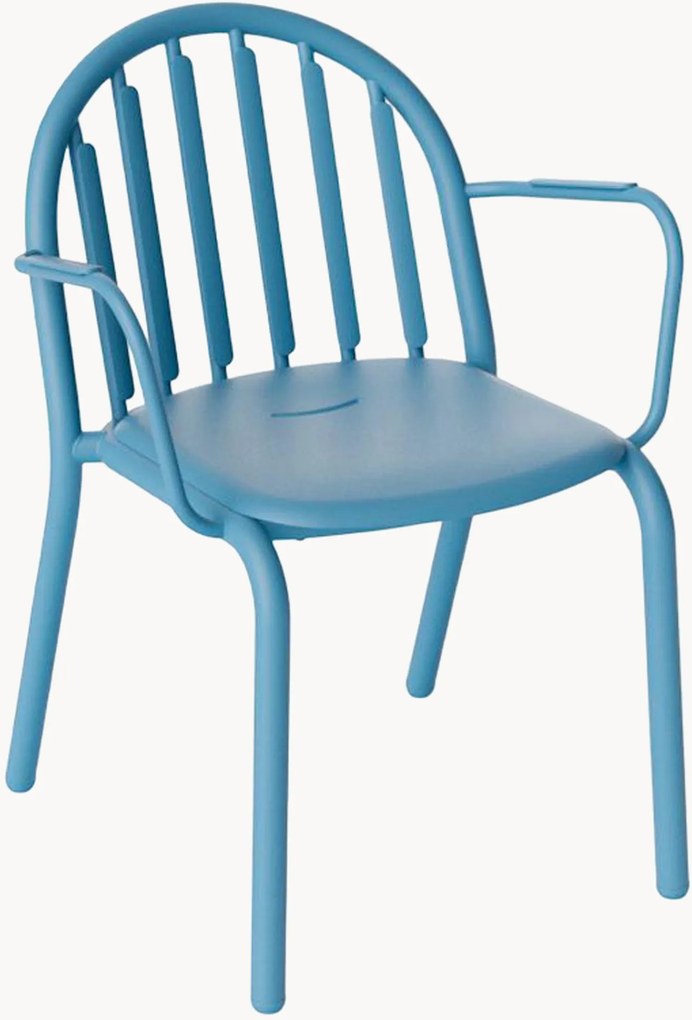 Set di 2 sedie da giardino con braccioli impilabili Fred's
