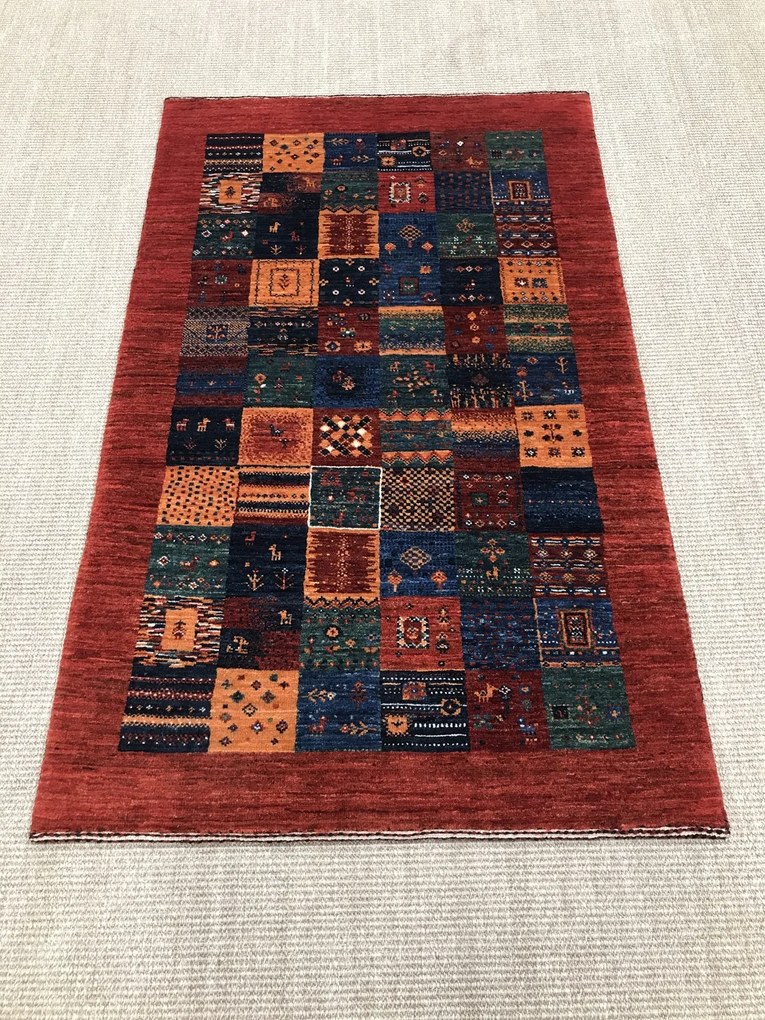 Loribaft Tappeto persiano 80x130 (Iran) Annodato A Mano