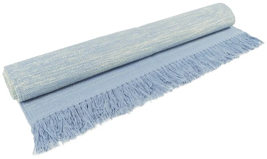 Tappeto lavabile verde-blu 100x150 cm Kirthy - Nattiot