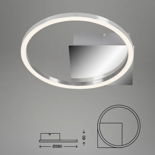 Briloner 3106-018 - Plafoniera LED dimmerabile FRAMES LED/7,5W/230V