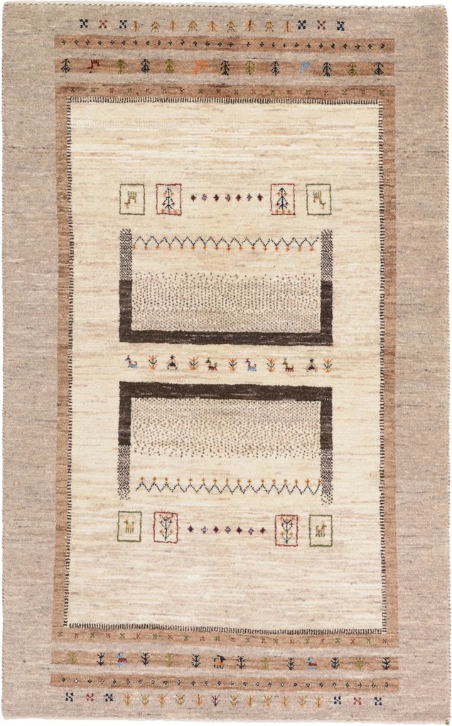 Loribaft Tappeto persiano 100x160 (Iran) Annodato A Mano