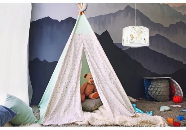 Lampadario per bambini CIRCUS 1xE27/60W/230V