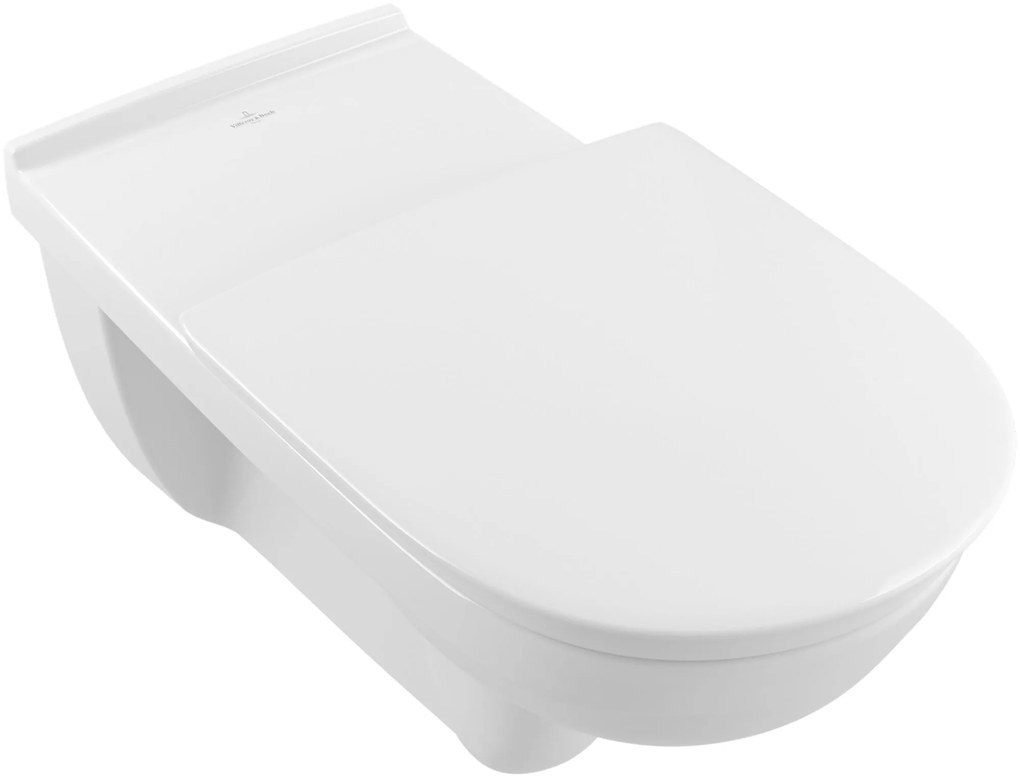 Villeroy & Boch O.Novo Vita vaso wc sospeso senza brida per disabili bianco 4601R0R1