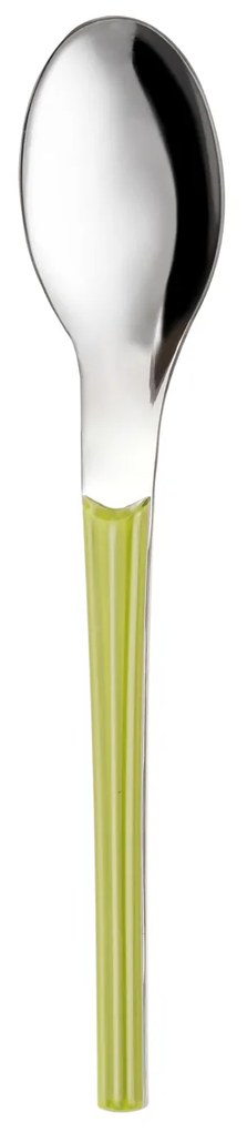 Cucchiaio in acciaio inox manico verde Eme
