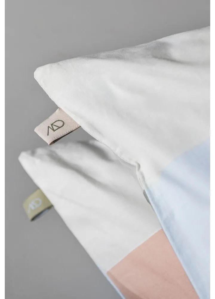 Set per letto singolo azzurro in percalle in cotone 140x200 cm Colore - Mette Ditmer Denmark