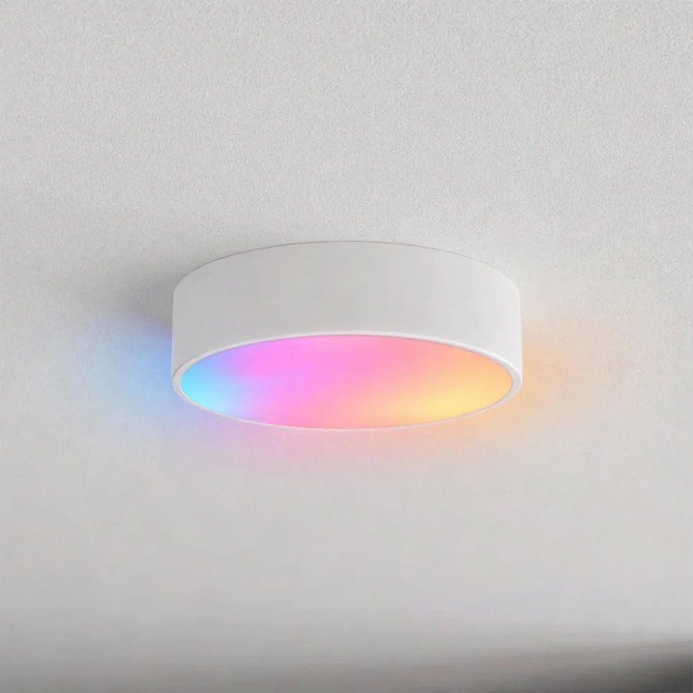 Brilagi - Plafoniera LED RGBW dimmerabile CLARE 2xE27/9W/230V Wi-Fi bianca