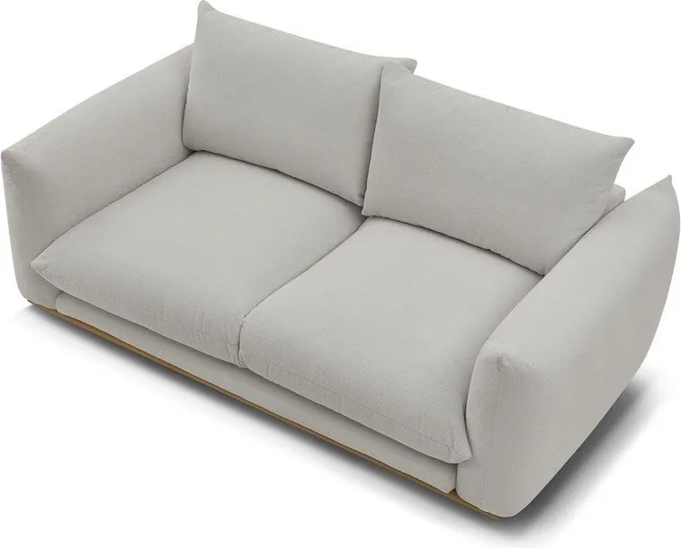 Divano in grigio chiaro 193 cm Ernest – Bobochic Paris