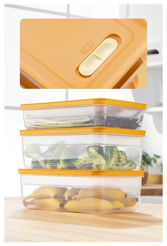 Set di contenitori alimentari 3 pz - Hermia