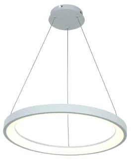 Brilagi - Lampadario a sospensione LED dimmerabile FALCON SLIM LED/42W/230V Ø 50 cm bianco + telecomando
