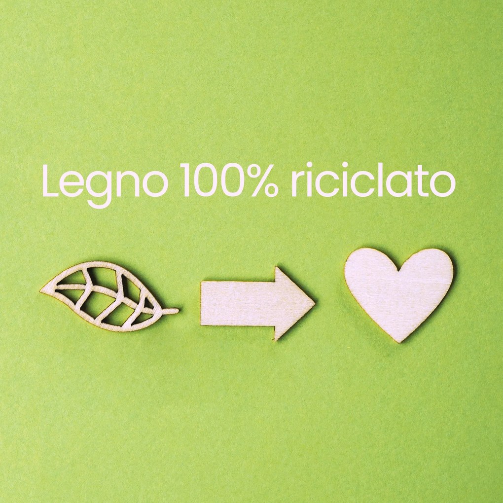 FOX - mobile in legno di mango con 4 ante
